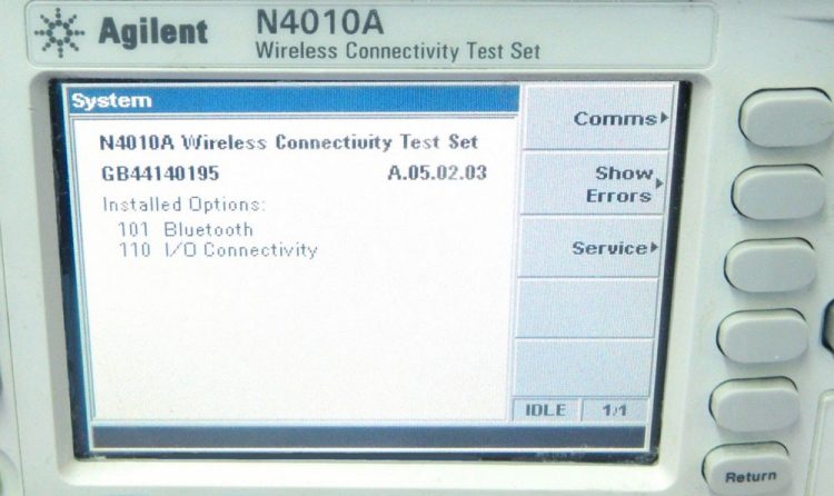 安捷倫N4010A Wifi 藍牙耳機測試儀