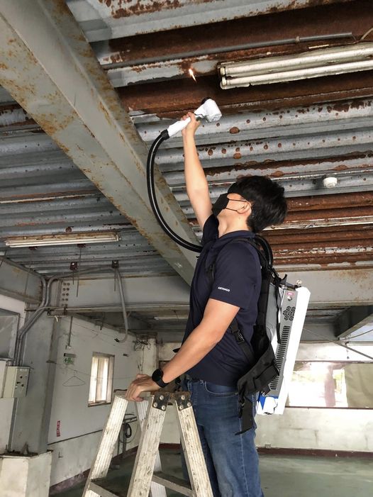 手持雷射除鏽機